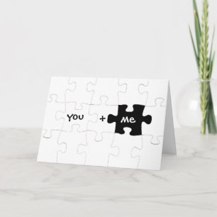 Cartão You & Me Jigsaw Card