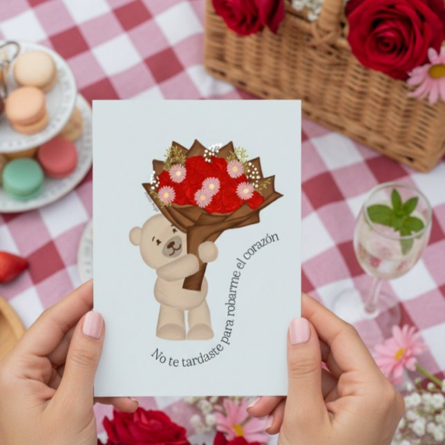 Cartão You Stole My Corazon Valentine Card (Criador carregado)