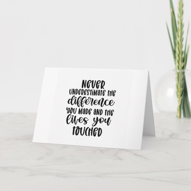 CARTÃO YOU WILL BE MISSED AT THE OFFICE "RETIREMENT" (Frente)