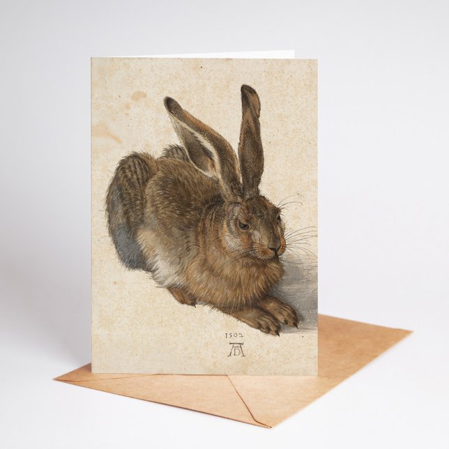 Cartão Young Hare | Albrecht Dürer (Criador carregado)