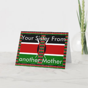 Cartão Your sister from another Mother Greeting Card