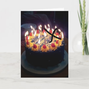 Cartão "Youthful" President Trump Birthday Card