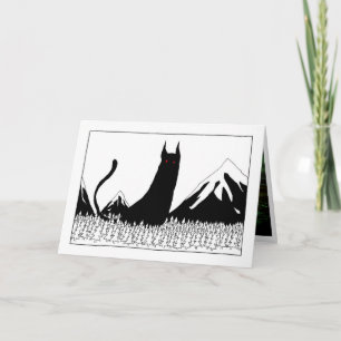 Cartão Yule Cat Islandês