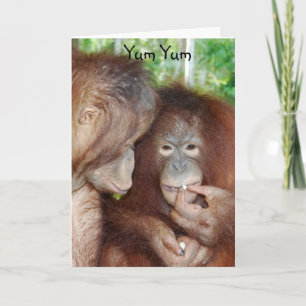 Cartão Yum Yum Happy Birthday Treats