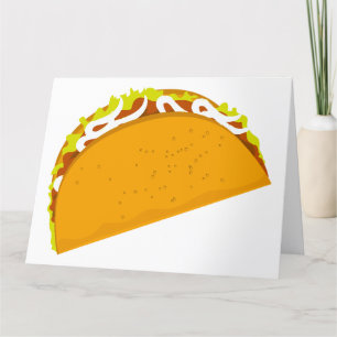 Cartão Yummy Taco Make Any Day Better Friendship Card