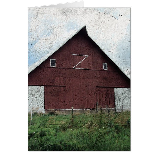 Cartão Z Barn (Frente)