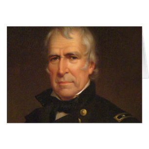 Cartão Zachary Taylor