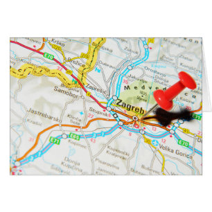 Cartão Zagreb, Croatia