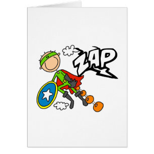 Cartão ZAP o herói do menino