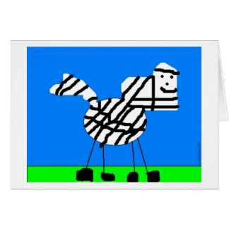 Cartão Zebra