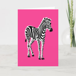 Cartão Zebra