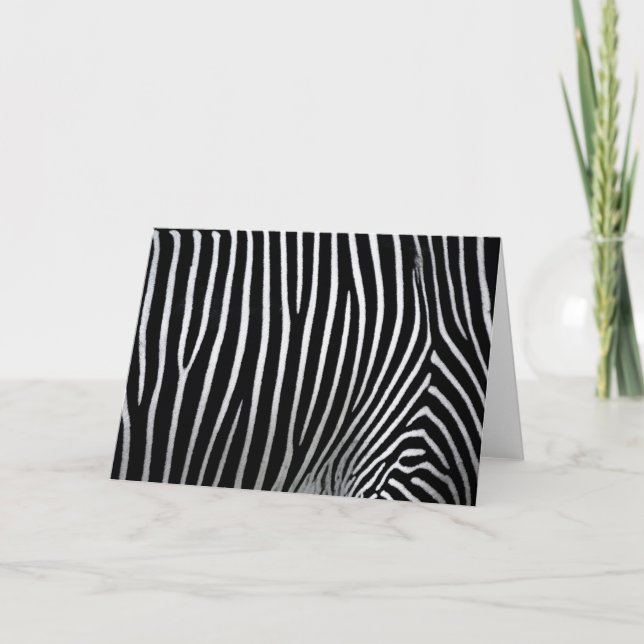 Cartão Zebra Skin (Frente)