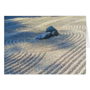 Cartão Zen Garden