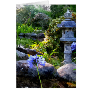 Cartão Zen Garden
