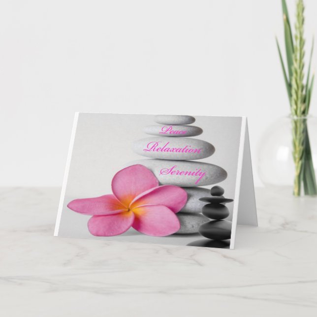 Cartão Zen Spa Nature (Frente)