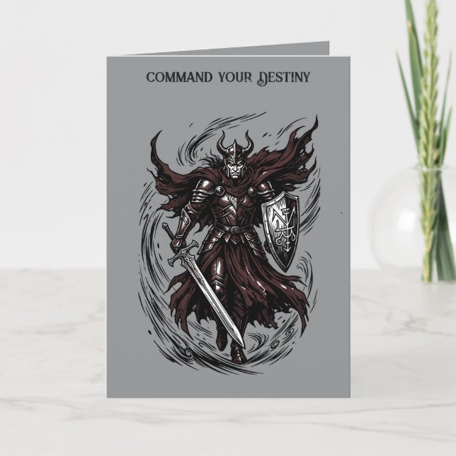 Cartão Zepar Espada do Ars Goetia (Frente)