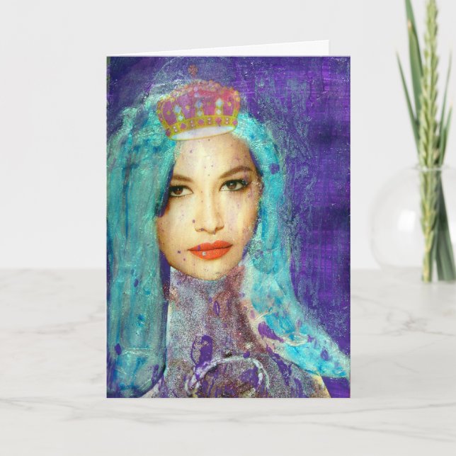 Cartão Zetti Girl Crowada (Frente)