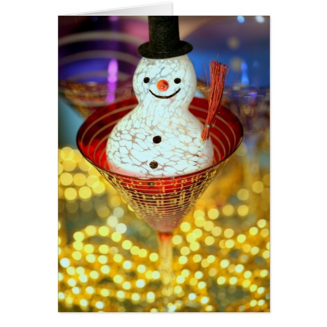 Cartão Ziemas Svetki (Frente)