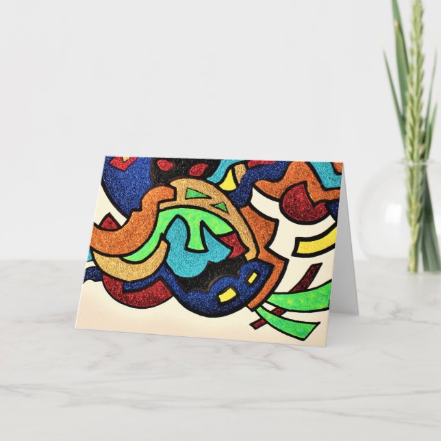 CARTÃO '' ZIG ZAG 3 '' (Frente)