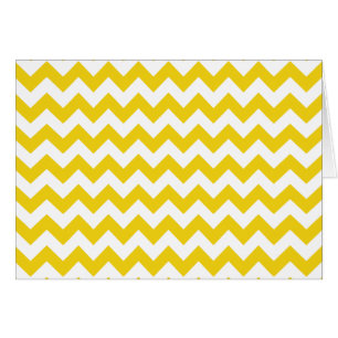 Cartão Zigzag Amarelo, Chevron Amarelo, Padrão Geométrico
