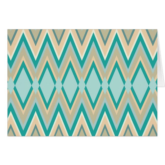 Cartão zigzag-phones diagonais (Frente Horizontal)