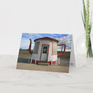 Cartão Zillah Teapot Dome Gas Station