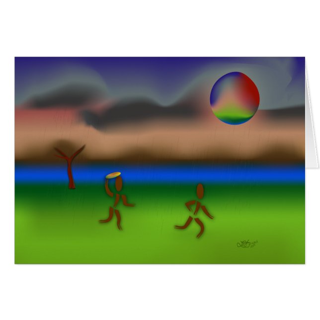 Cartão Zinglees ~ abril (Frente Horizontal)