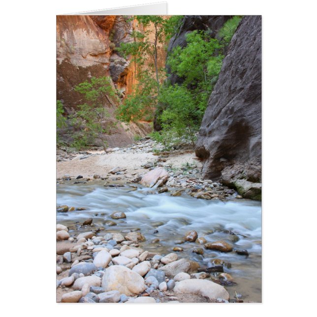 Cartão Zion estreita (Frente)