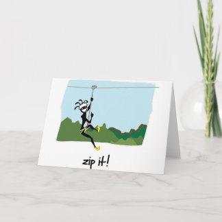 Cartão "Zip!"