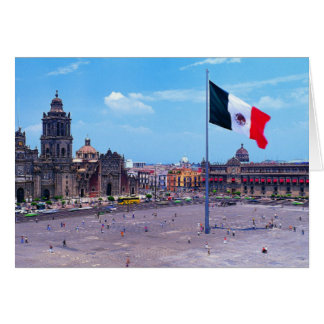 Cartão Zocalo, Cidade do México, México