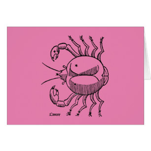 Cartão Zodíaco: Cancer, 1482