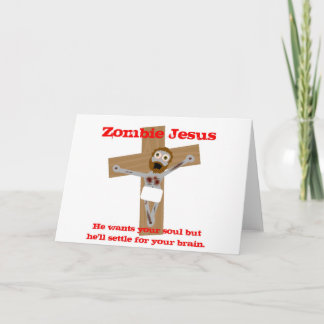 Cartão Zombi Jesus