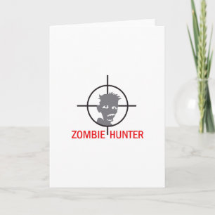 CARTÃO ZOMBIE HUNTER