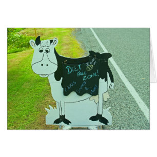 Cartão zona franca da dieta