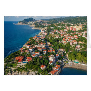 Cartão Zonguldak, Aérea, Costa do Mar Negro da Turquia 2