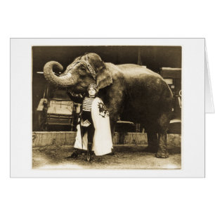 Cartão Zora e chapéu mole 1916