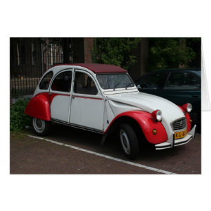 Cartão Zorra de Citroën 2CV