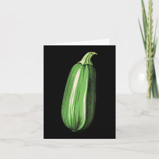 Cartão Zucchini Preguiçoso, Engraçado, Correspondente ao 