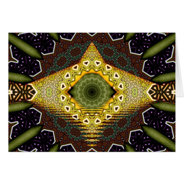 Cartão Zumbido tribal (Frente Horizontal)