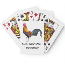 Cartas Clássicas de Baralho Galo Multicolorido Vib