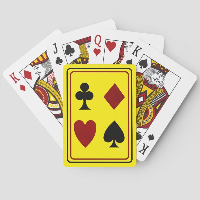 Cartas Clássicas de Baralho Paus Ouros Copas Espad (Verso)