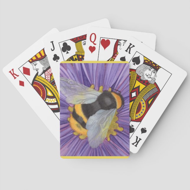 Cartas de Baralho Abelha Presente para Ela (Verso)