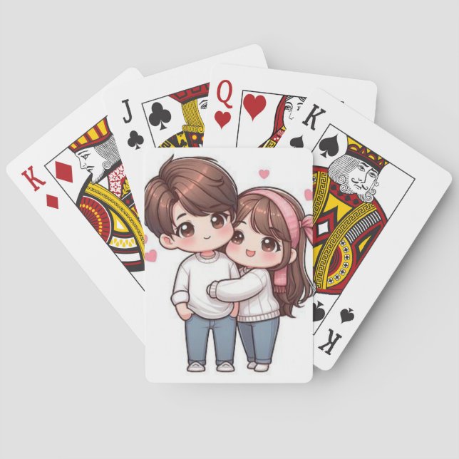 Cartas de Baralho Adoráveis (Verso)
