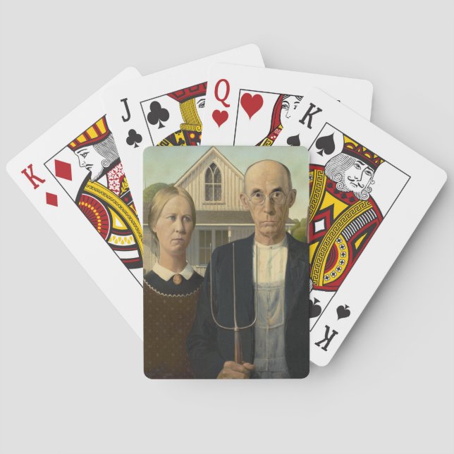 Cartas de Baralho American Gothic (Verso)