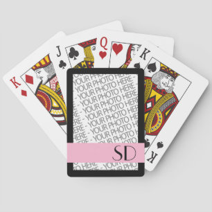 Cartas de Baralho Bicycle, Modelo de Foto & Monogr