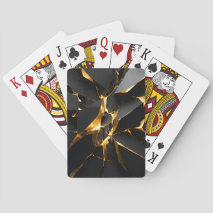 Cartas de Baralho Black Gold Luxe