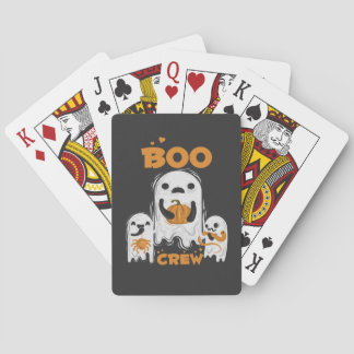 Cartas de Baralho Boo Crew Fantasma Halloween