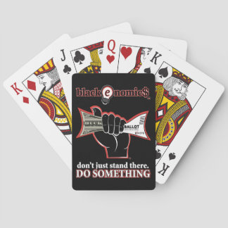 Cartas de Baralho "Buck e Cédula" (Preto)