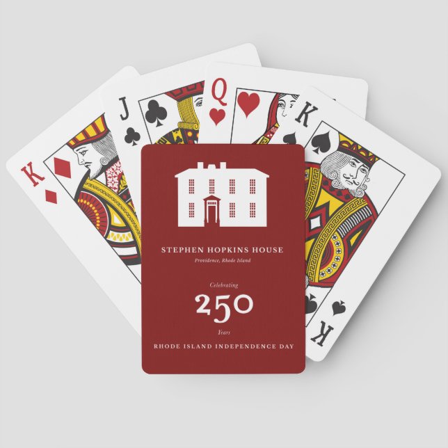 Cartas de Baralho — Casa Stephen Hopkins (Verso)