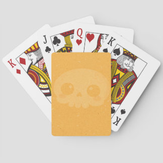 Cartas de Baralho Clássicas Caveira Minimalista